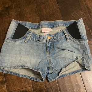 Used Maternity jean shorts